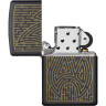 Зажигалка Zippo Maze Black Matte (арт. 49597)